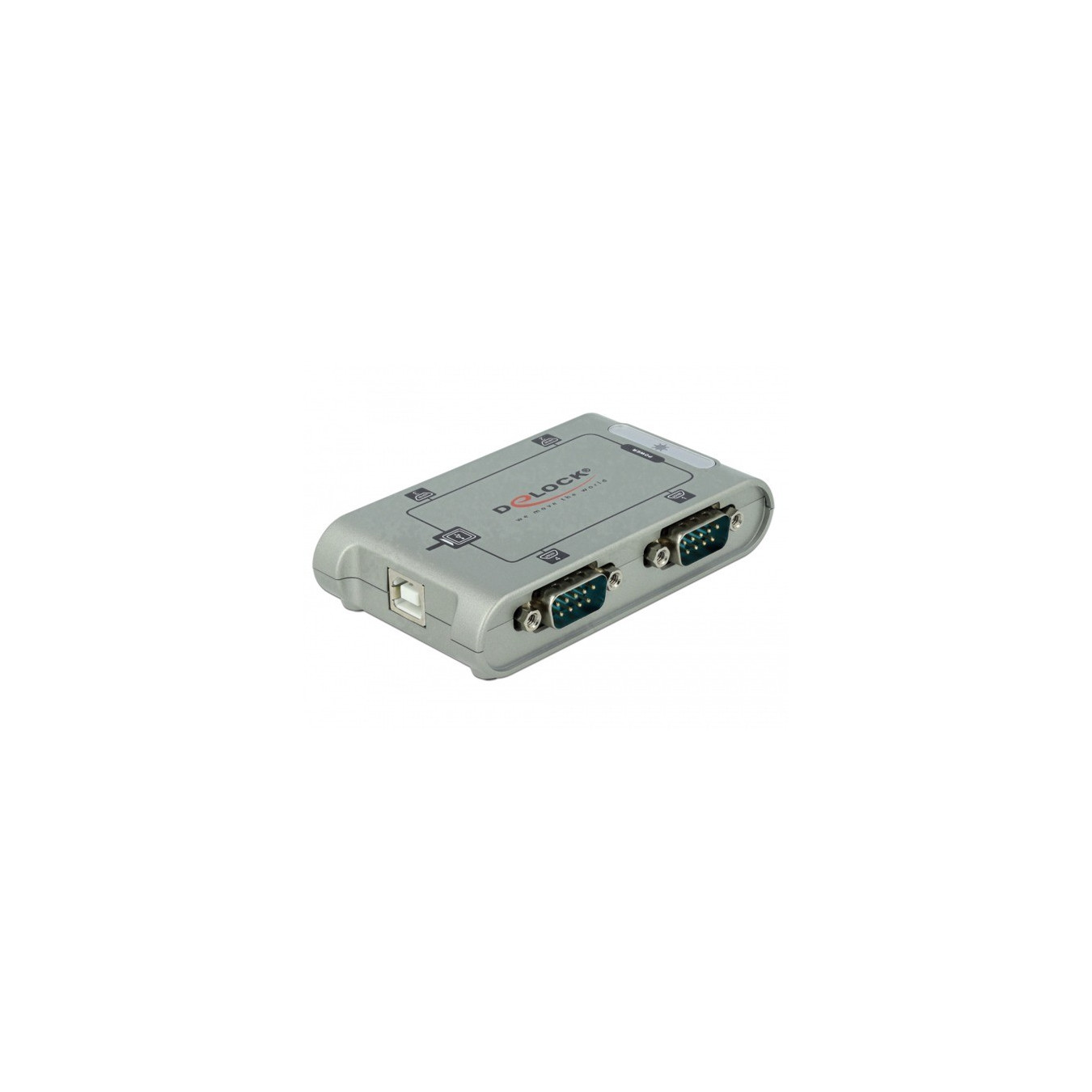 USB 2.0 adapter, USB-A connector to 4x serial RS-232 connector — Buy in Cyprus with Fast Delivery