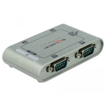 USB 2.0 adapter, USB-A connector to 4x serial RS-232 connector — Buy in Cyprus with Fast Delivery
