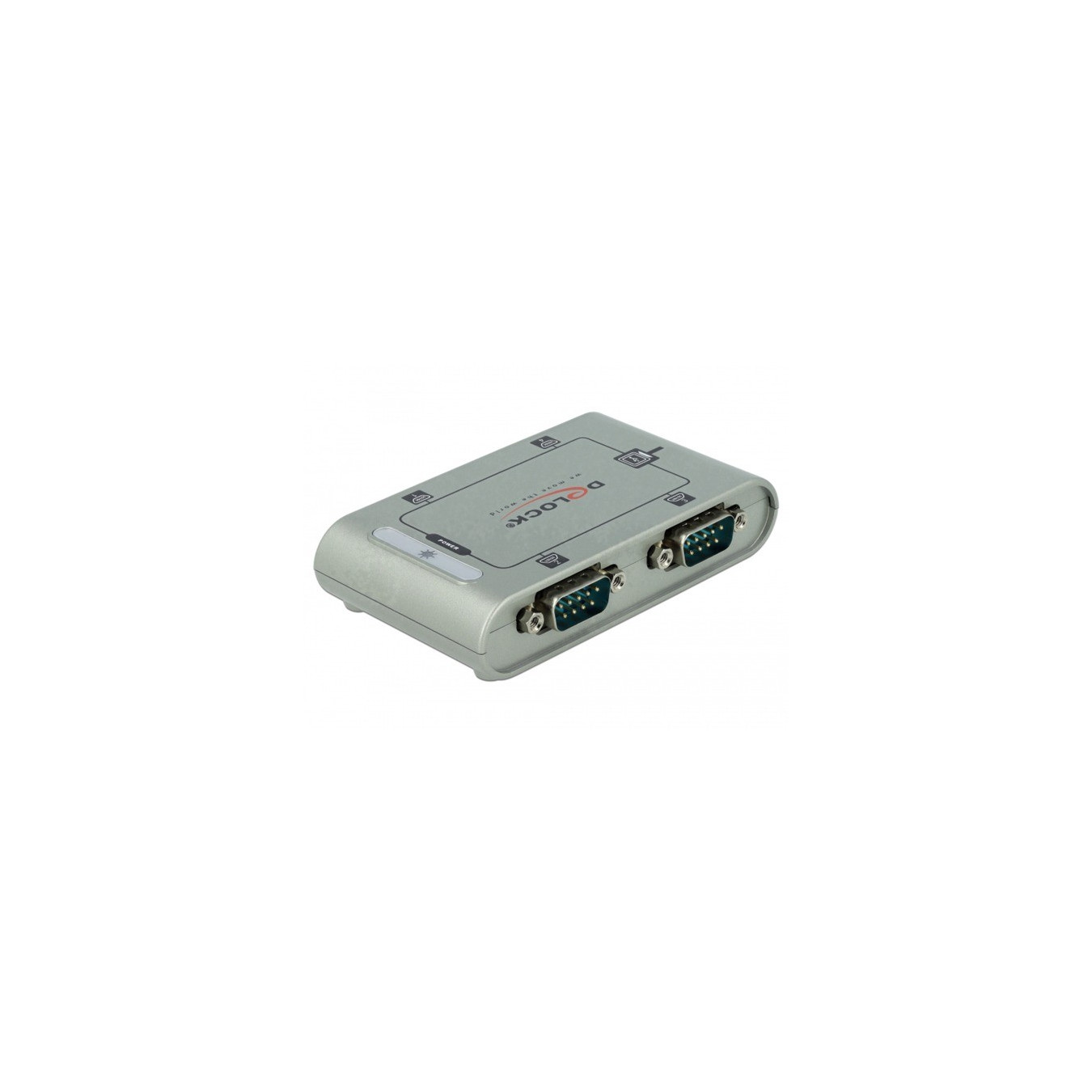 USB 2.0 adapter, USB-A connector to 4x serial RS-232 connector — Buy in Cyprus with Fast Delivery