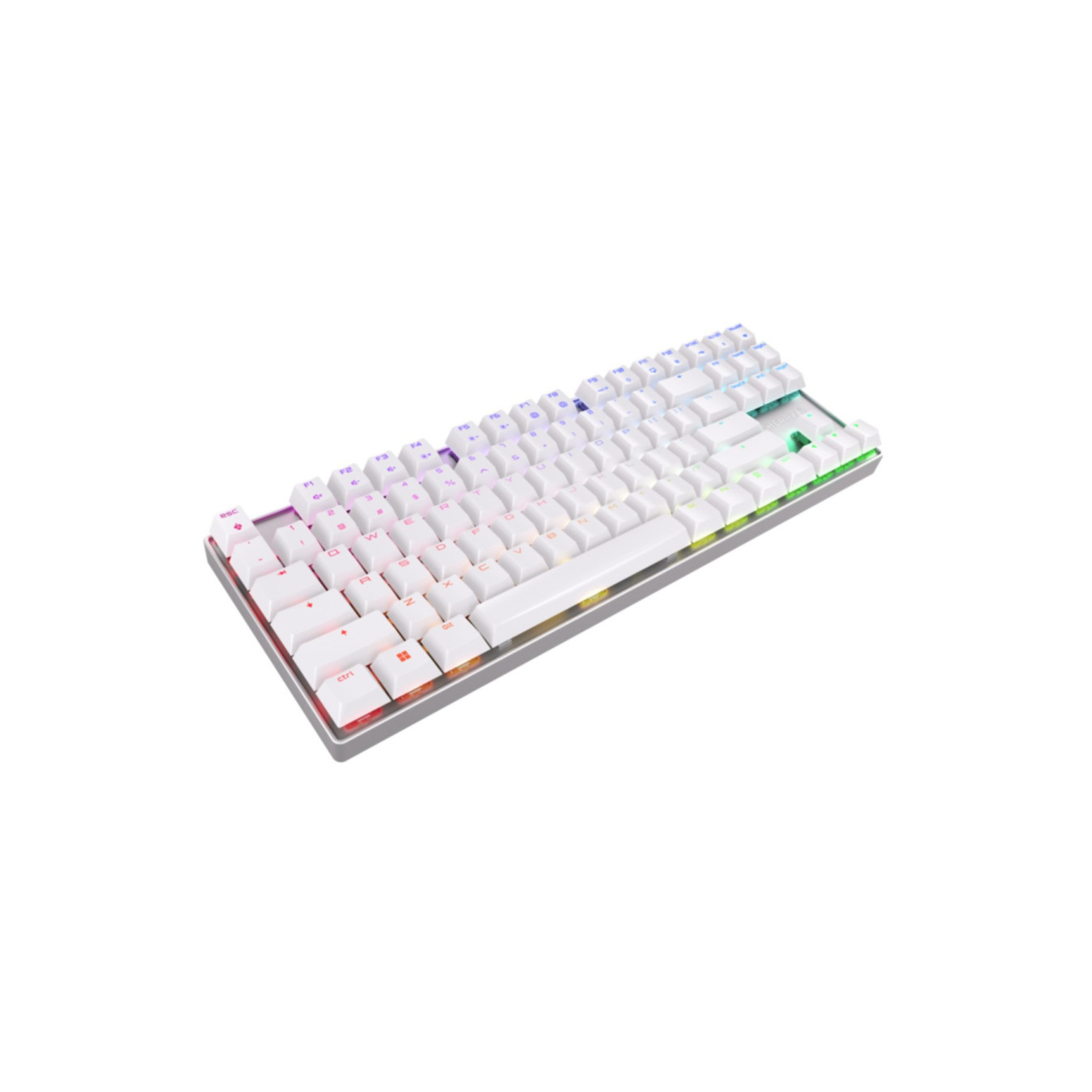 CHERRY MX 8.2 TKL Wireless - G80-3882LJADE-0 - White, Tenkeyless, Per-Key RGB, Tri-Mode — Buy in Cyprus with Fast Delivery