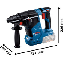 Cordless hammer drill GBH 18V-24 C Professional solo, 18 volts — Buy in Cyprus with Fast Delivery