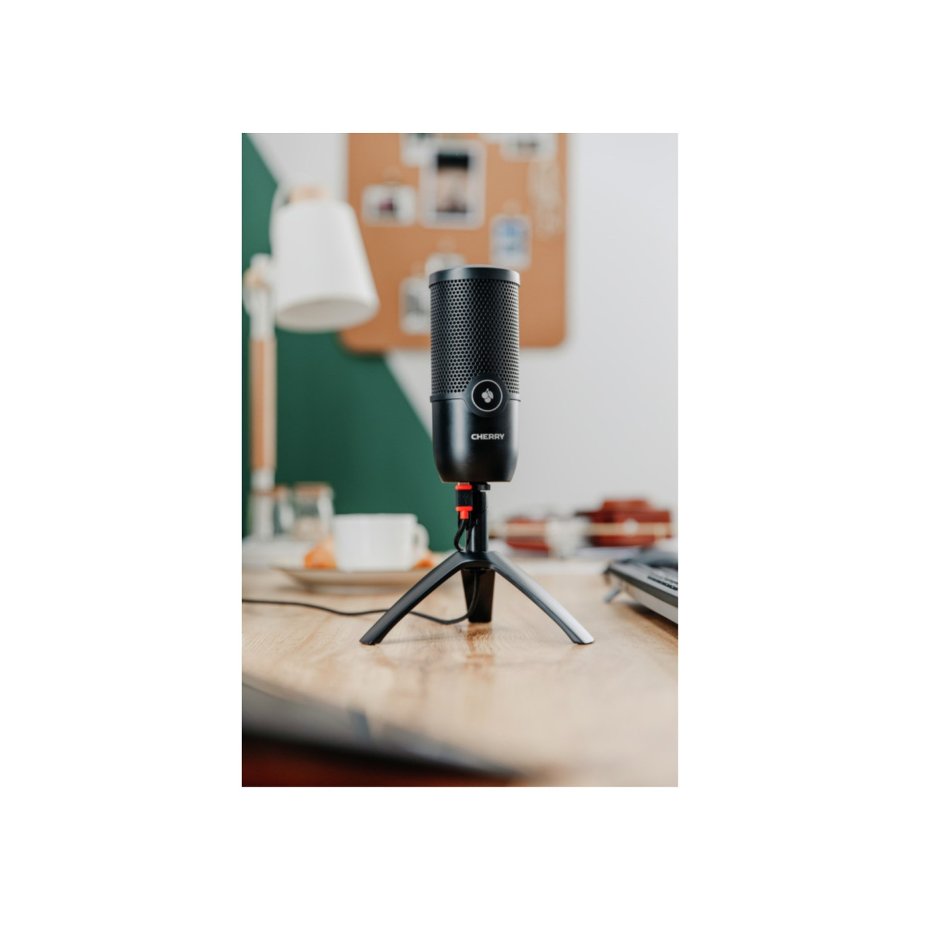 CHERRY UM 3.0 USB Table Microphone - Cardioid, 24-bit/96 kHz - Black — Buy in Cyprus with Fast Delivery