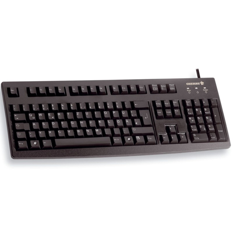 Buy Cherry Classic Line G83-6105 - Wired USB Full-Size German QWERTZ Keyboard, B... in Cyprus, Nicosia, Limassol, Larnaka, Pafos