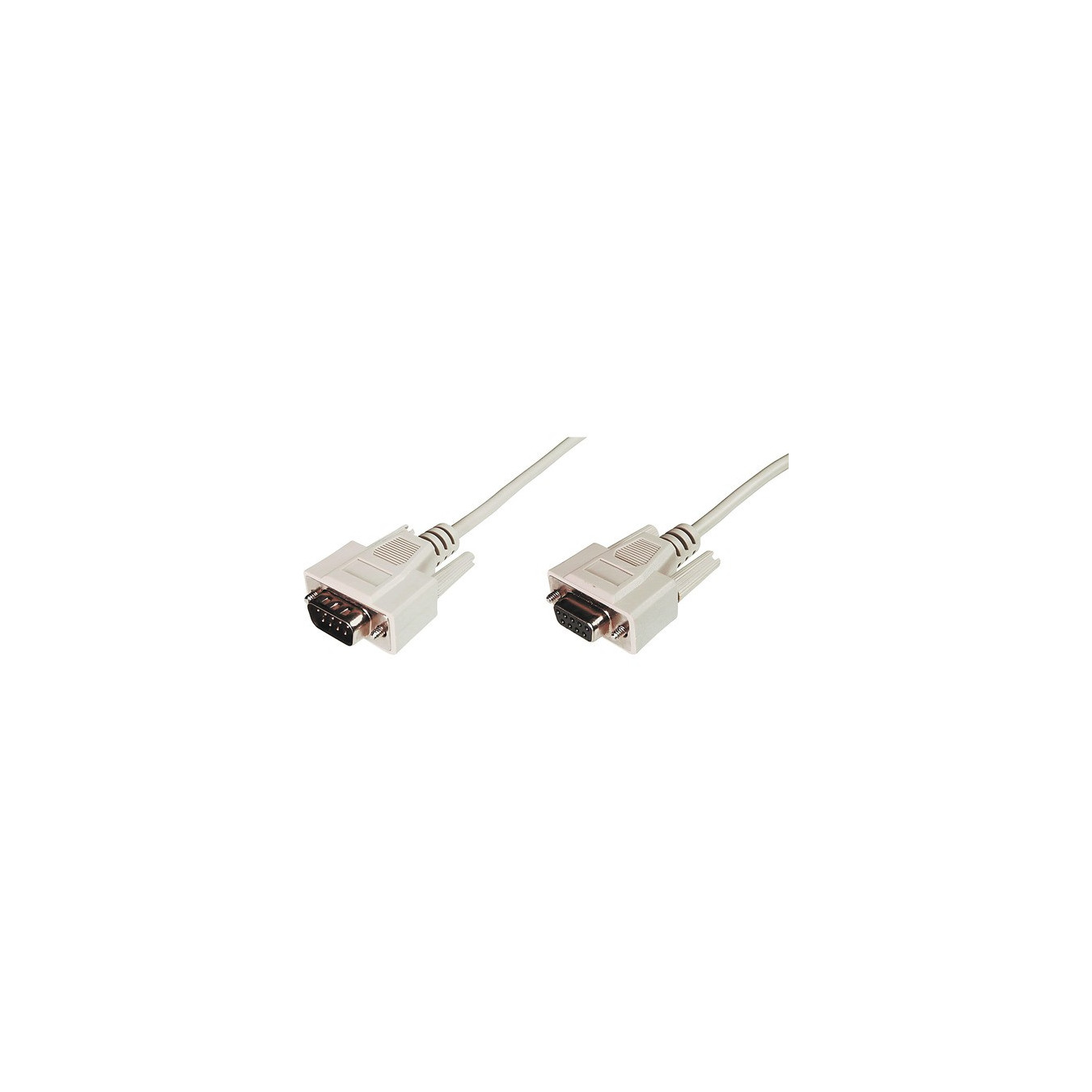 Serial data transfer extension cable, D-Sub9 (male) to D-Sub9 (female) — Buy in Cyprus with Fast Delivery