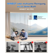 Window cleaning robot WINBOT W2 PRO, window vacuum — Buy in Cyprus with Fast Delivery