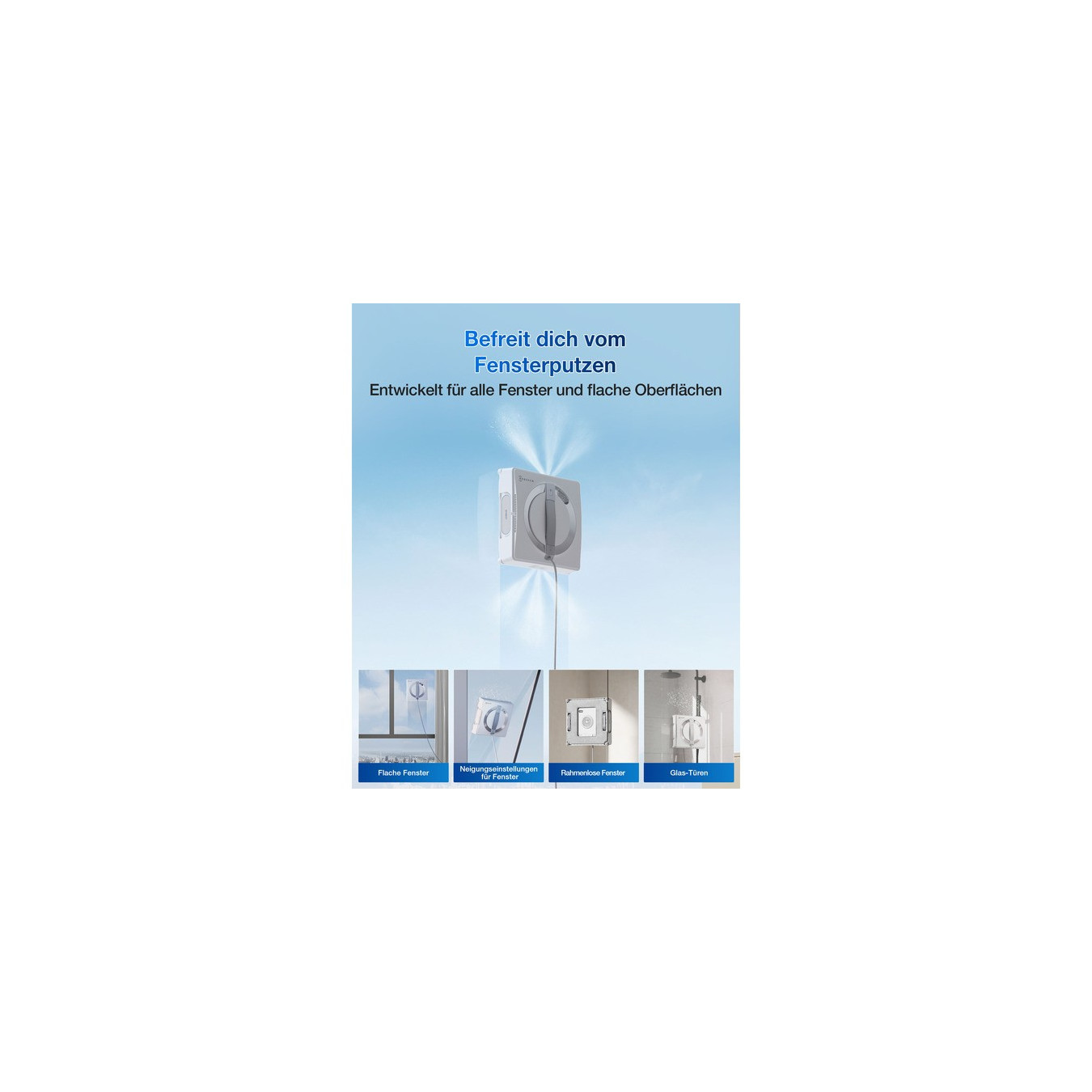 Window cleaning robot WINBOT W2 PRO, window vacuum — Buy in Cyprus with Fast Delivery