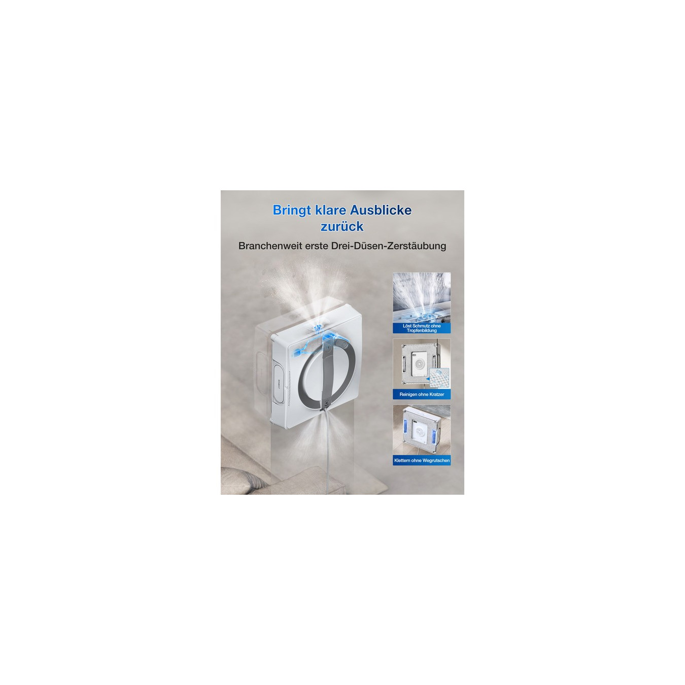 Window cleaning robot WINBOT W2 PRO, window vacuum — Buy in Cyprus with Fast Delivery