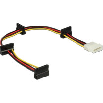 Adapter cable 4-pin (5.25') male to 4x SATA 15-pin female — Buy in Cyprus with Fast Delivery