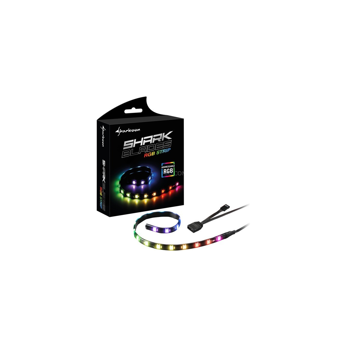 Sharkoon SHARK Blades RGB Strip - 360mm ARGB LED Strip | Armenius Store