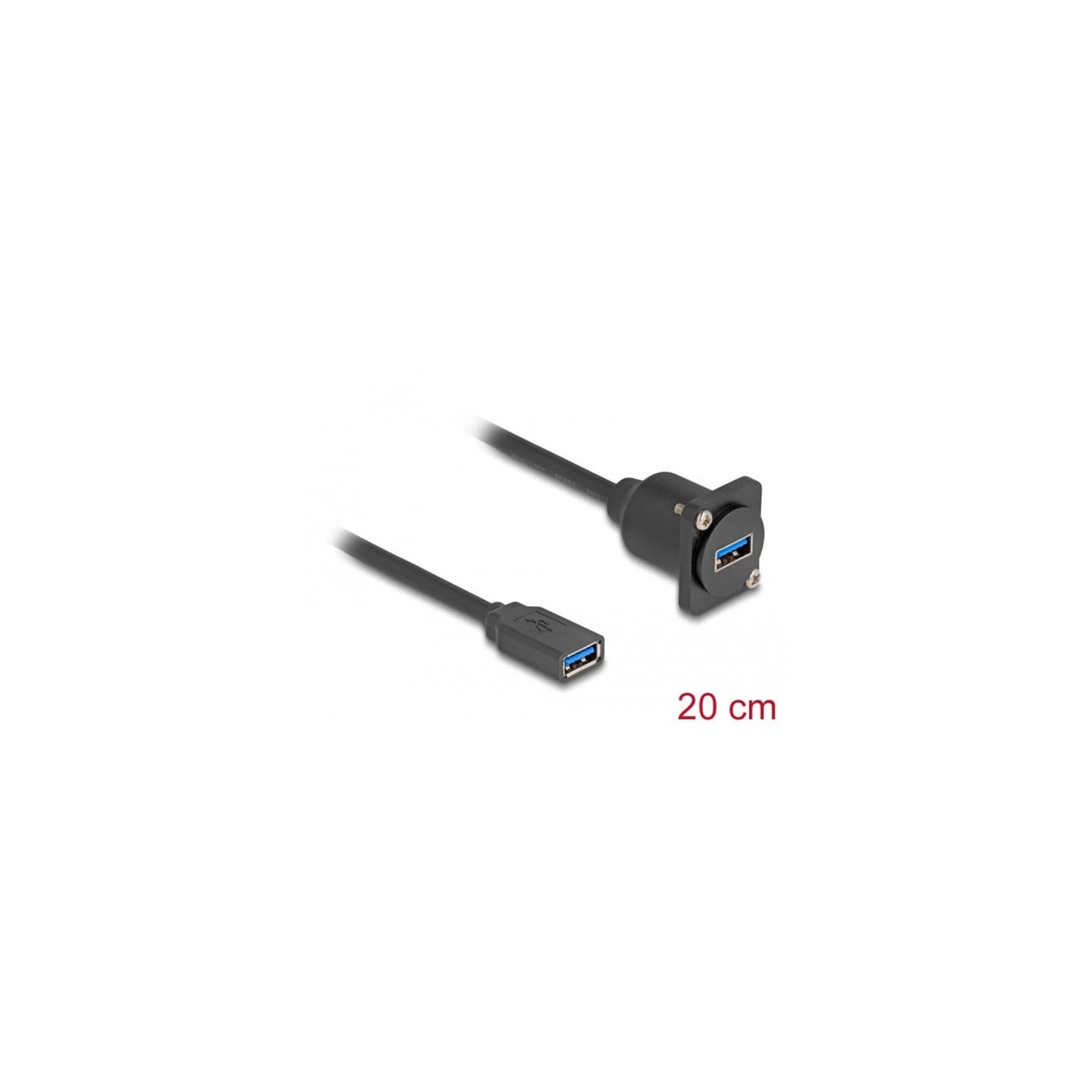 D-type USB 3.2 Gen 1 cable, USB-A female to USB-A female — Buy in Cyprus with Fast Delivery