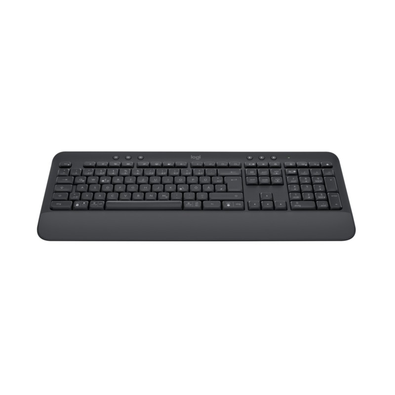 Buy Logitech K650 Wireless Keyboard - 920-010913 - Graphite, German QWERTZ, Blue... in Cyprus, Nicosia, Limassol, Larnaka, Pafos