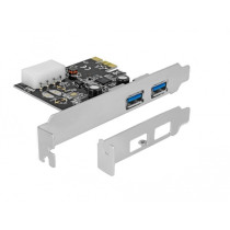 PCIe x1 card for 2x ext. USB 3.2 Gen 1, USB controller — Buy in Cyprus with Fast Delivery