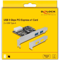 PCIe x1 card for 2x ext. USB 3.2 Gen 1, USB controller — Buy in Cyprus with Fast Delivery