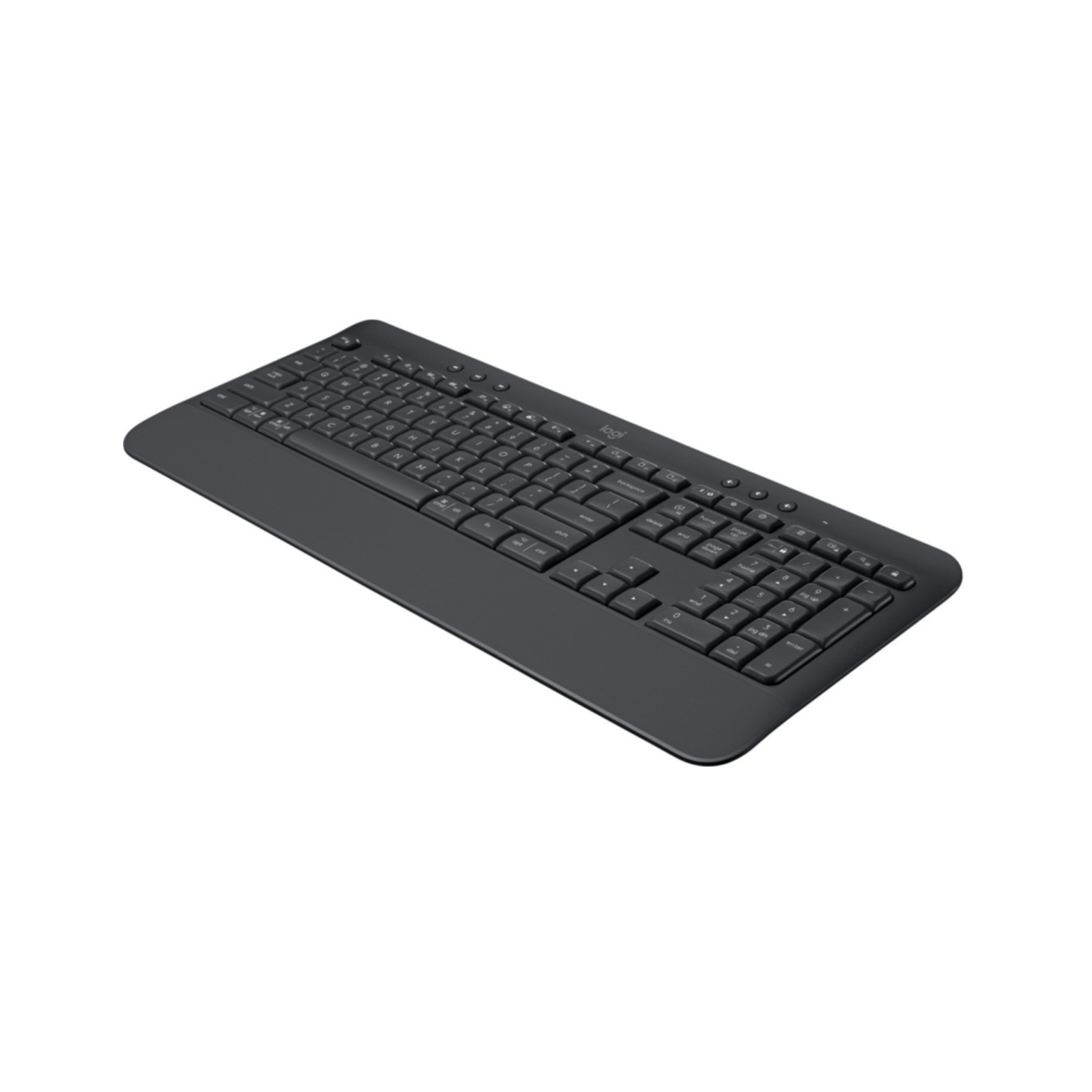 Logitech K650 Wireless Keyboard - 920-010913 - Graphite, German QWERTZ, Bluetooth 5.1, Full-size