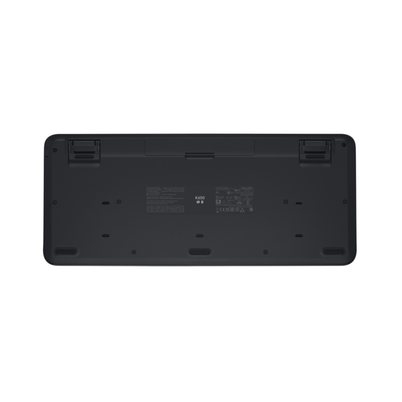 Logitech K650 Wireless Keyboard - 920-010913 - Graphite, German QWERTZ, Bluetooth 5.1, Full-size