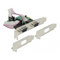 PCI Express card to 2 x serial RS-232 high speed 921K, interface card — Buy in Cyprus with Fast Delivery