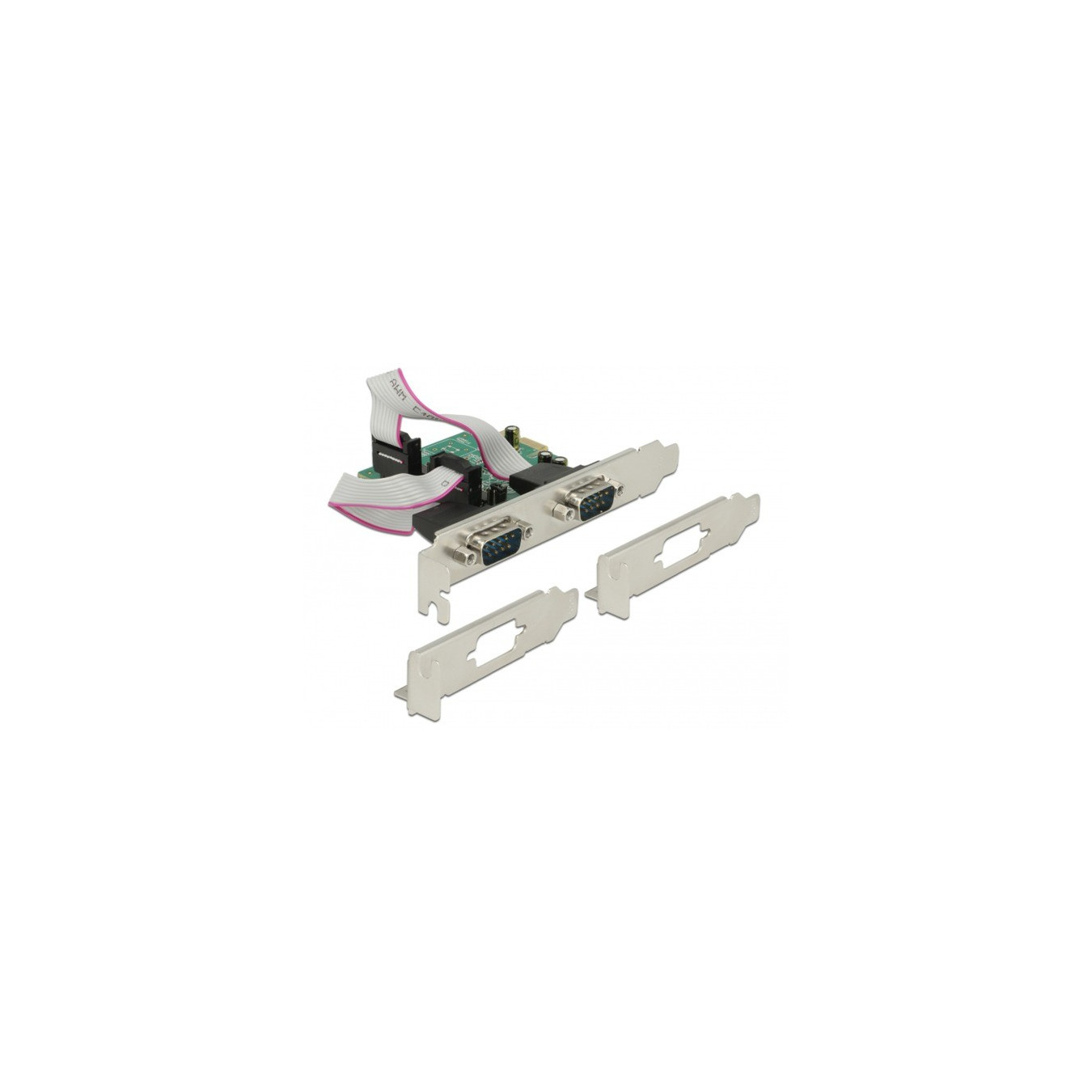 PCI Express card to 2 x serial RS-232 high speed 921K, interface card — Buy in Cyprus with Fast Delivery