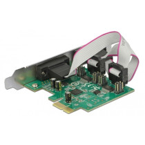 PCI Express card to 2 x serial RS-232 high speed 921K, interface card — Buy in Cyprus with Fast Delivery