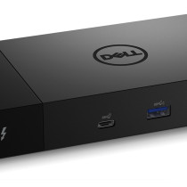 Dell Thunderbolt Docking Station - WD22TB4 - Black, Thunderbolt 4, 2x DP, HDMI, USB-A/C, 1GbE, 180W