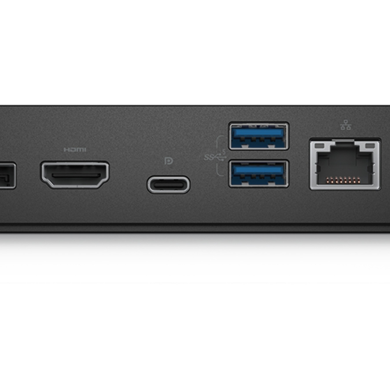Dell Thunderbolt Docking Station - WD22TB4 - Black, Thunderbolt 4, 2x DP, HDMI, USB-A/C, 1GbE, 180W