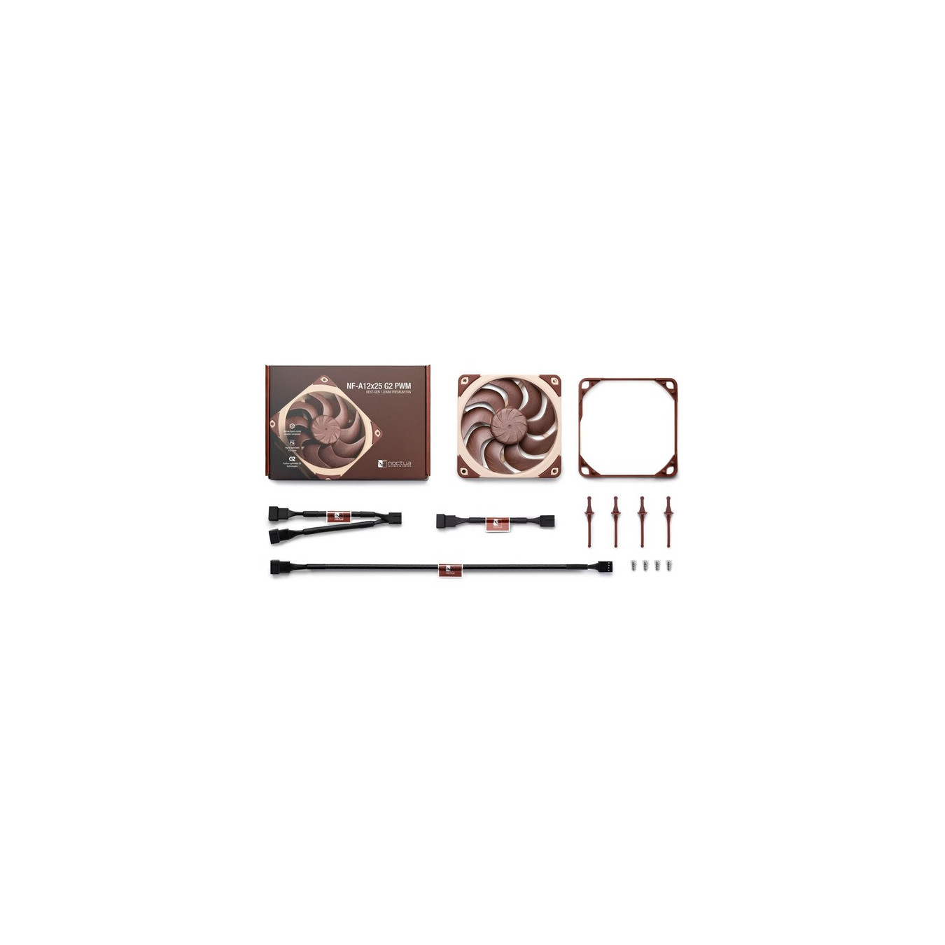 NF-A12x25 G2 PWM, case fan — Buy in Cyprus with Fast Delivery