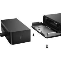Dell Thunderbolt Docking Station - WD22TB4 - Black, Thunderbolt 4, 2x DP, HDMI, USB-A/C, 1GbE, 180W
