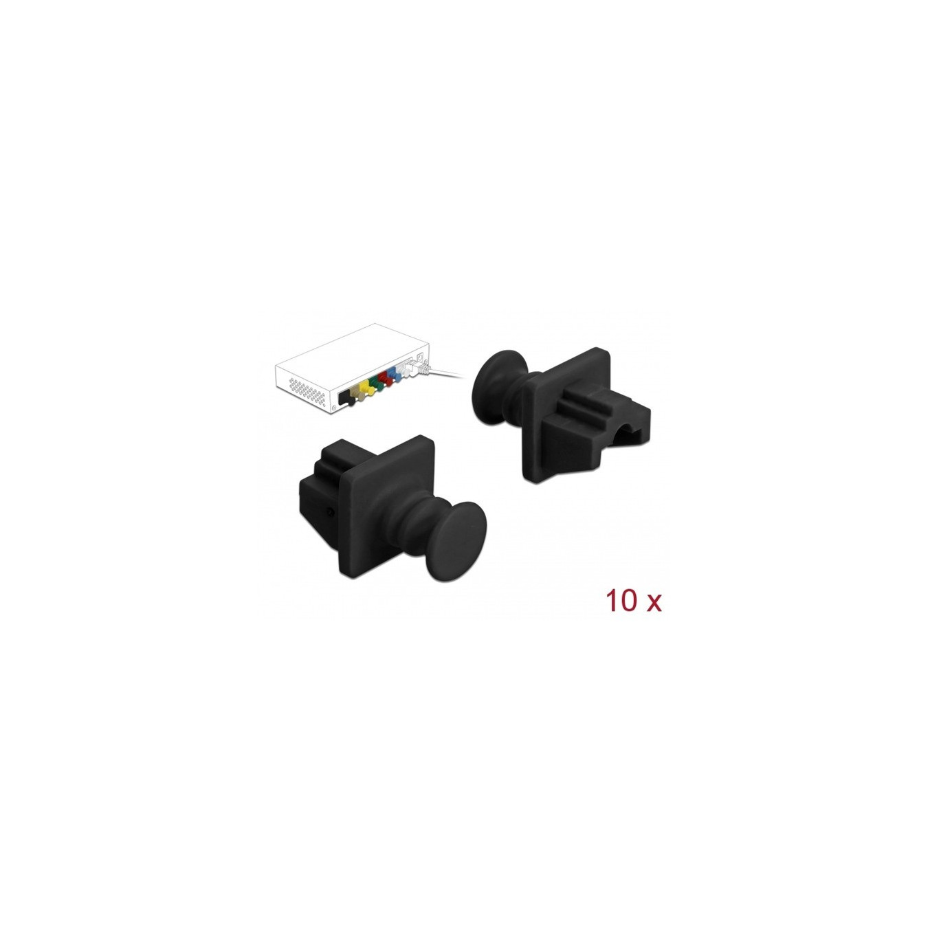 Dust protection for RJ45 socket, protective cap — Buy in Cyprus with Fast Delivery