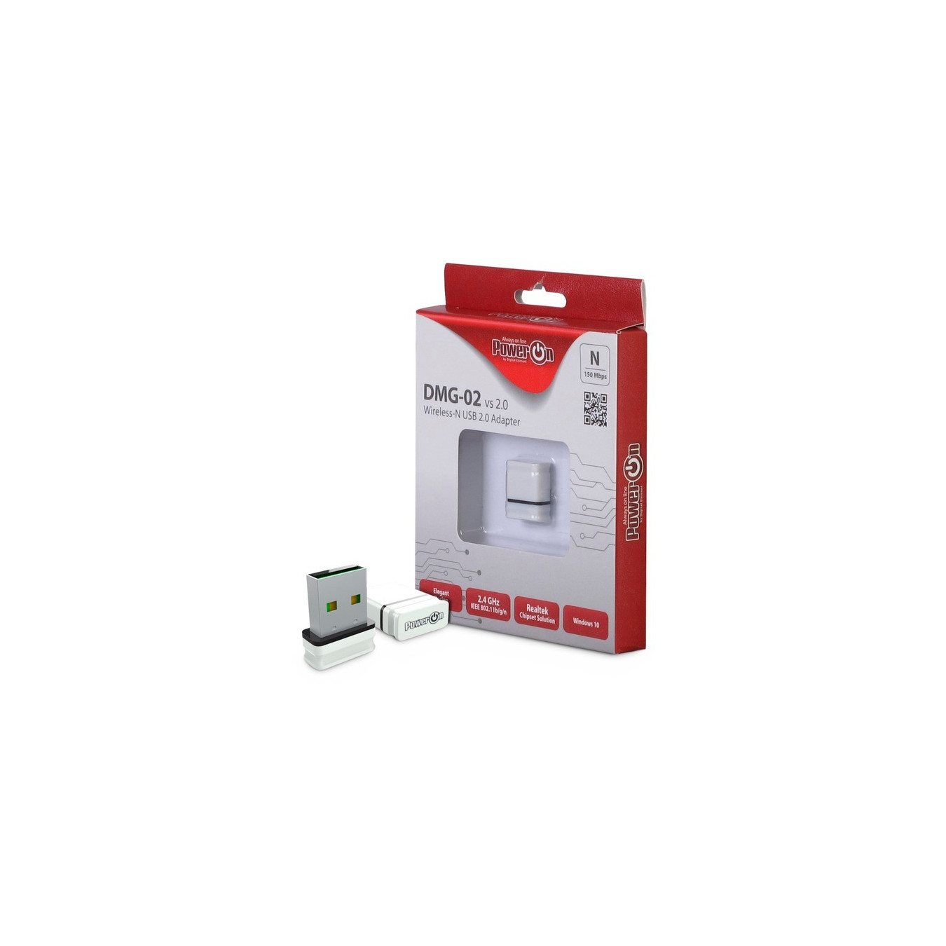 DMG-02 Wi-Fi 4 USB Nano, WLAN-Adapter — Buy in Cyprus with Fast Delivery