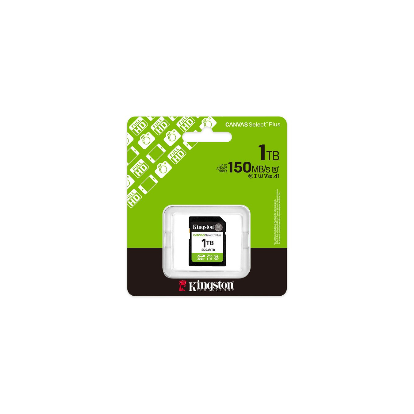 Canvas Select Plus 1TB SDXC Memory Card — Buy in Cyprus with Fast Delivery