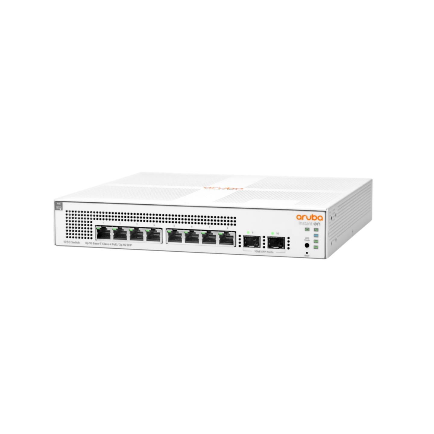 HP 1930-8G Switch - JL681A - 8-Port Gigabit Managed, White — Buy in Cyprus with Fast Delivery
