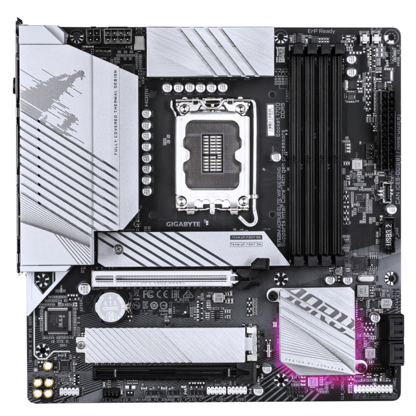 GIGABYTE B760M A-E WF6E GEN5 (LGA1700) - microATX, DDR5, 4x DIMM, Up to 256GB — Buy in Cyprus with Fast Delivery