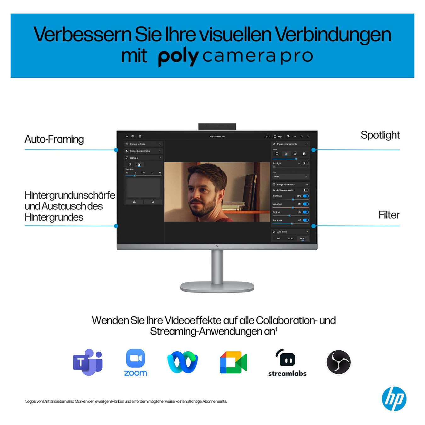 HP OmniStudio X 27' FHD IPS All-in-One Ultra 7-155H 16GB 1TB SSD Win11 27-cs0073ng — Buy in Cyprus with Fast Delivery