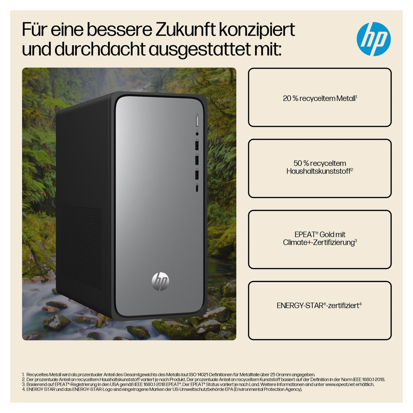HP OmniDesk Desktop M02-0052ng i5-14400 16GB 512GB SSD Win11 — Buy in Cyprus with Fast Delivery
