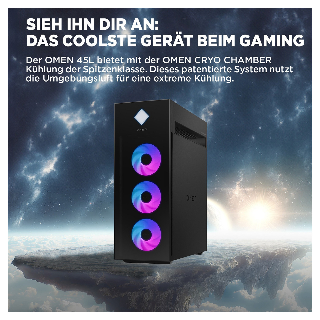 HP OMEN 45L GT22-3475ng Gaming PC Core Ultra 9 285K 64GB 2TB SSD RTX 5080 W11Home — Buy in Cyprus with Fast Delivery