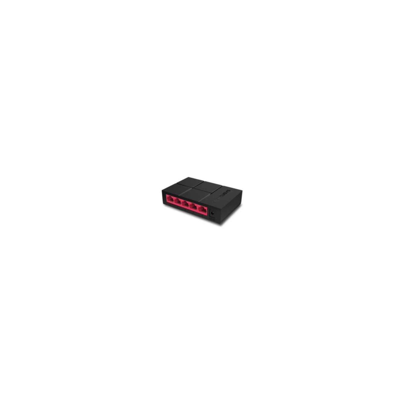 Mercusys Switch MS105G - 5-Port Gigabit Unmanaged Desktop Switch (Red/Black) — Buy in Cyprus with Fast Delivery