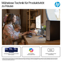HP OmniDesk Slim S03-0475ng i7-14700 16GB 1TB SSD Windows 11 schwarz — Buy in Cyprus with Fast Delivery