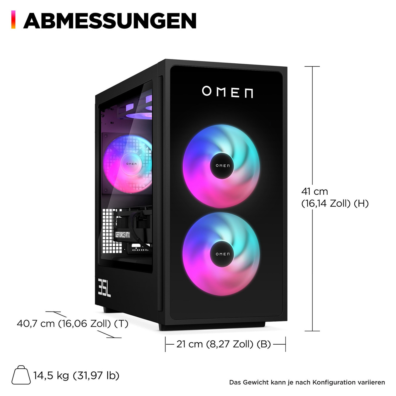 HP OMEN 35L GT16-0490ng Gaming PC Core Ultra 9 285K 32GB 1TB SSD RTX 5070 Win11 — Buy in Cyprus with Fast Delivery