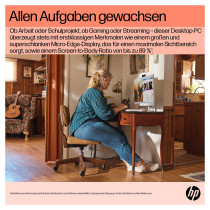 HP 23.8' FHD IPS All-in-One R5-7520U 8GB 512GB SSD Win11 24-cr0400ng — Buy in Cyprus with Fast Delivery
