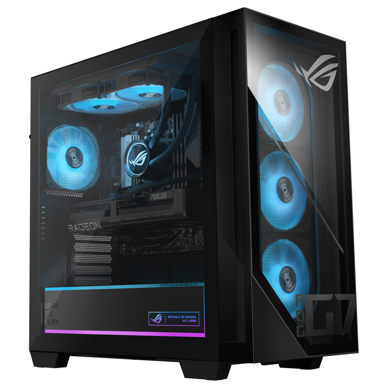 ASUS ROG GM700 R7-8700F 32 2TB 5060Ti GM700TZ-R8700F092W W11H — Buy in Cyprus with Fast Delivery