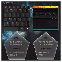 Captiva Notebook Ultimate Gaming R95-061GE 64GB 2TB SSD RTX5090 Win 11 — Buy in Cyprus with Fast Delivery