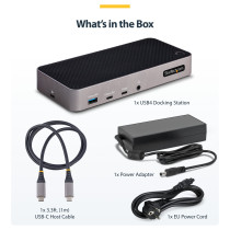 D StarTech TRIPLE MONITOR DOCKING STATION — Buy in Cyprus with Fast Delivery