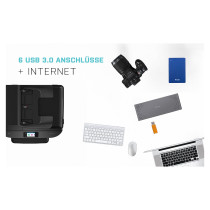 D I-Tec USB 3.0 USB-C 5K Universal Dual Docking Station — Buy in Cyprus with Fast Delivery