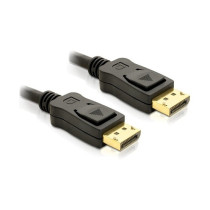 DeLock DisplayPort 1.2 (ST-ST) 5m Verbindungskabel 4K Black — Buy in Cyprus with Fast Delivery