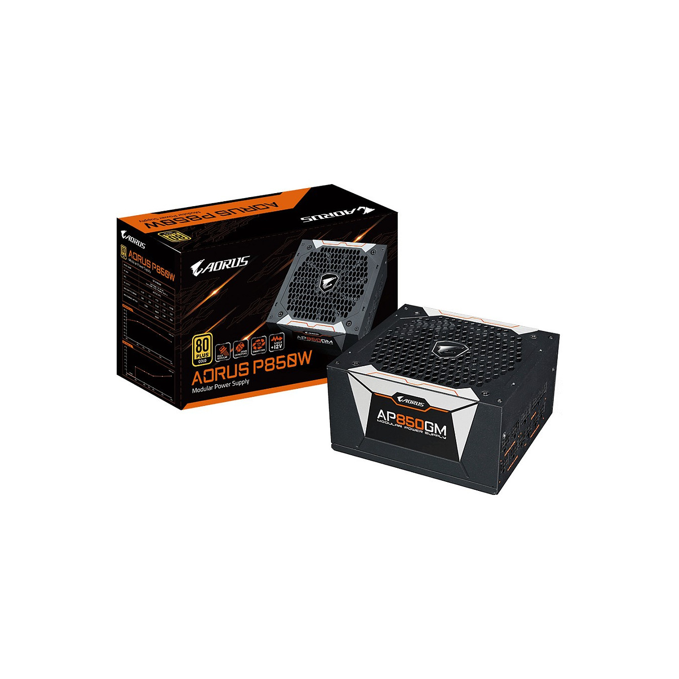 850W Gigabyte AP850GM 80+ Gold — Buy in Cyprus with Fast Delivery