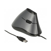 DELOCK ergonom. Maus vertikal optisch 5-Tasten + 1.8m Kabel — Buy in Cyprus with Fast Delivery