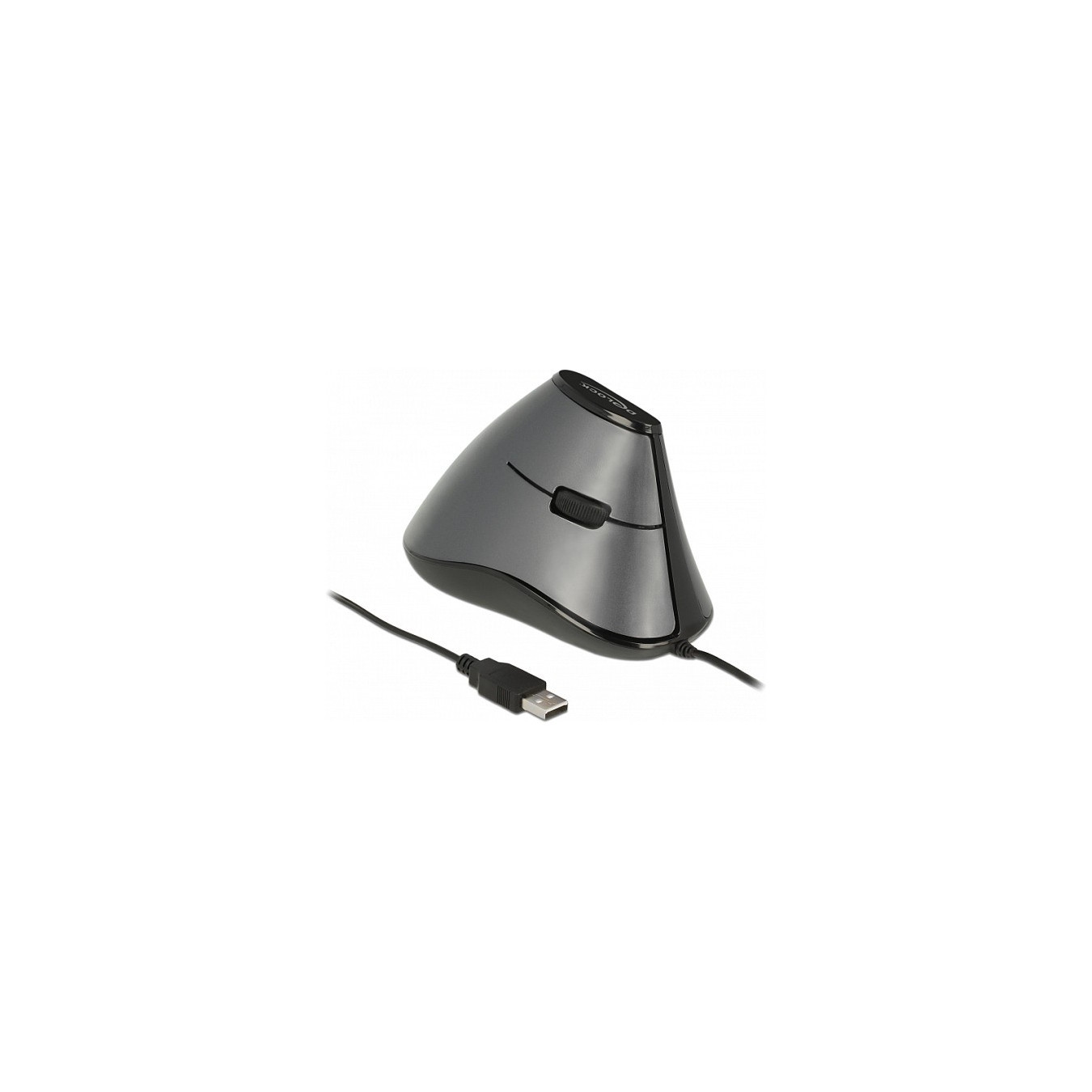 DELOCK ergonom. Maus vertikal optisch 5-Tasten + 1.8m Kabel — Buy in Cyprus with Fast Delivery