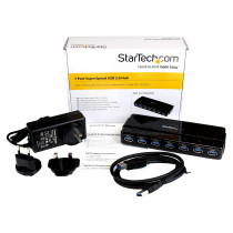 StarTech 7 PORT USB 3.0 HUB W ADAPTER — Buy in Cyprus with Fast Delivery