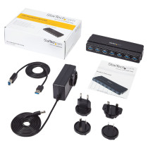 StarTech 7 PORT USB 3.0 HUB W ADAPTER — Buy in Cyprus with Fast Delivery