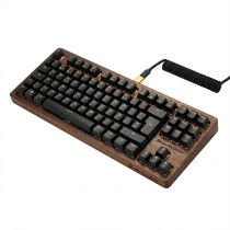 SKILLER SGK50 S3 Wood PBT(holz schwarz. ES-Layout. Gateron G Pro 3.0 Yellow) — Buy in Cyprus with Fast Delivery