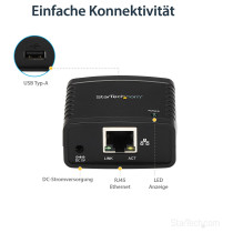 USB Network LPR print Server 10 100Mbps — Buy in Cyprus with Fast Delivery